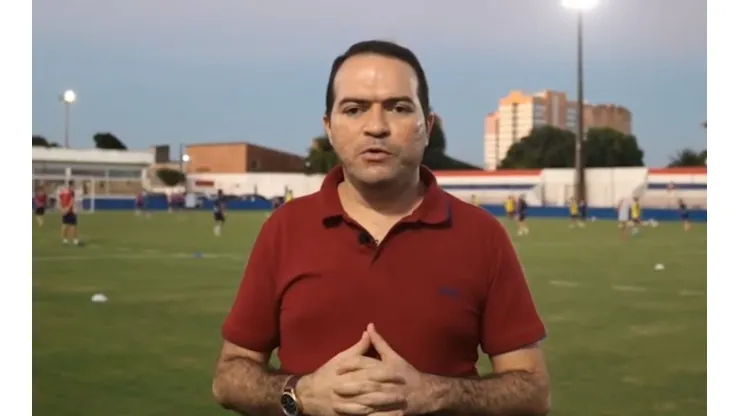Foto: Reprodução YouTube | Marcelo Paz aprova posicionamento da diretoria do Fortaleza sobre demitir Vojvoda