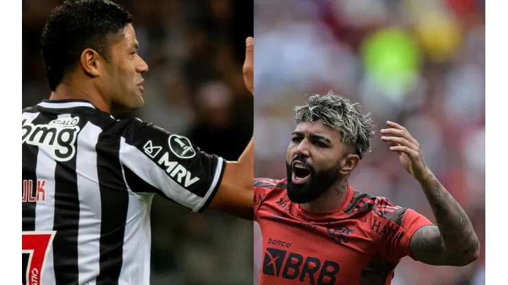 Hulk vs Gabigol: clássico entre Atlético e Flamengo tem destaque para os dois atacantes; veja os números