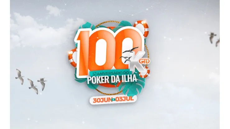 O quarto aniversário do Poker da Ilha terá uma série de torneios presenciais com R$ 100 mil garantido em premiaçãos (Foto: Divulgação)