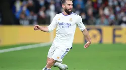 Dani Carvajal com a camisa do Real Madrid (Foto: Getty Images)