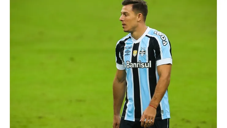Pedro H. Tesch/AGIF. Churín tem vínculo com o Tricolor até o fim do ano, e permanecerá emprestado até dezembro.
