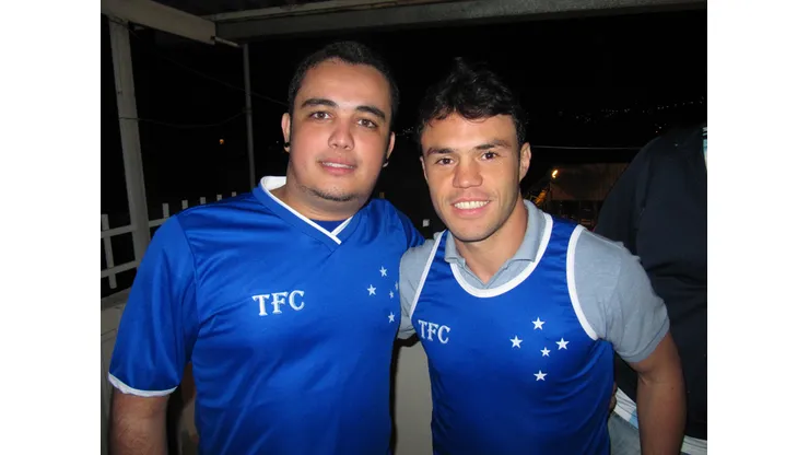 Foto: Reprodução/Twitter Oficial @oficialK30 - Kleber sempre guardou carinho pelo Cruzeiro e quem sofre é o rival Atlético