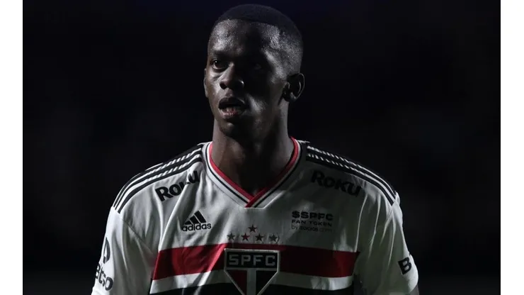 Foto: Rubens Chiri / saopaulofc.net / Divulgação - Andrés Colorado: substituído com dores contra o Fortaleza