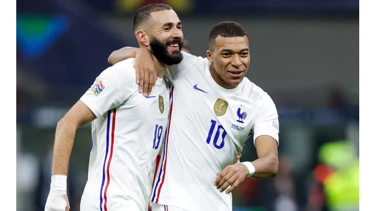 Foto: David S. Bustamante/Soccrates/Getty Images/Itália - Benzema e Mbappé: camisa 9 aguarda chegada do compatriota no Real Madrid