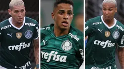 Fotos: César Greco - Navarro, Giovani e Deyverson são opções de Abel em ataque sem Rony; Veron foi o escolhido contra o São Paulo