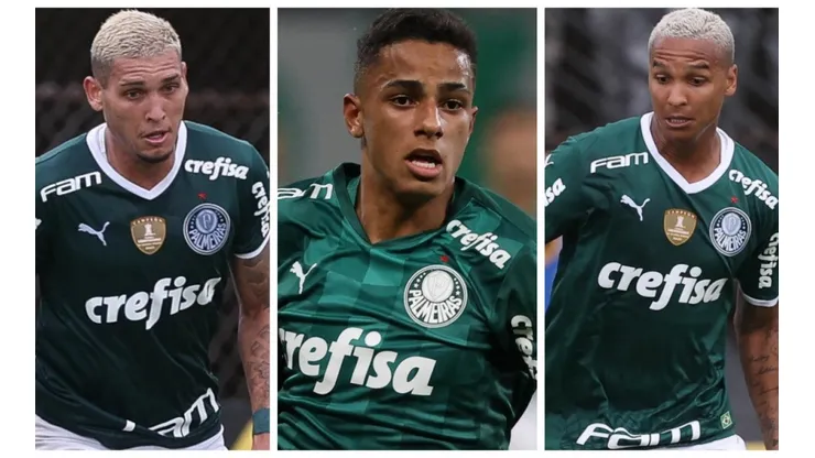 Fotos: César Greco - Navarro, Giovani e Deyverson são opções de Abel em ataque sem Rony; Veron foi o escolhido contra o São Paulo