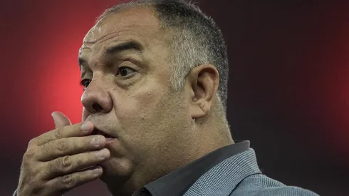 Marcos Braz está sendo criticado pela torcida do Flamengo (Foto: Thiago Ribeiro/AGIF)