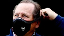 Foto: Vitor Silva/Botafogo/Divulgação - Textor: o investidor tem sonhos altos para o Glorioso