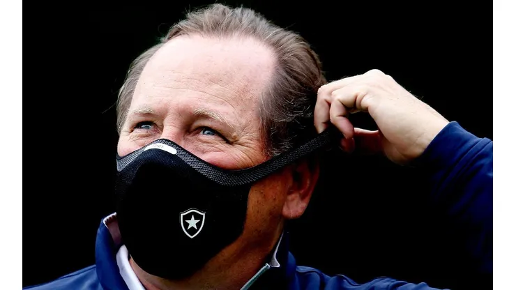 Foto: Vitor Silva/Botafogo/Divulgação - Textor: o investidor tem sonhos altos para o Glorioso