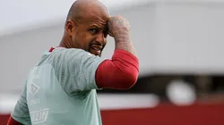 FOTO: LUCAS MERÇON / FLUMINENSE F.C - Felipe Melo deixou claro que eliminação contra o Olimpia-PAR fez a diferença para Flu entrar ligado contra o Flamengo