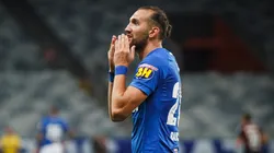 Hernán Barcos com a camisa do Cruzeiro (Vinnicius Silva/Cruzeiro EC)