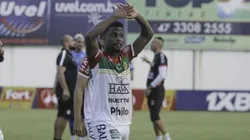 Foto: Lucas Gabriel Cardoso/Brusque FC | Matheus Trindade chegou ao Brusque por emprestimo da Tombense