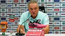 FOTO: MAILSON SANTANA/FLUMINENSE FC/DIVULGAÇÃO - Abel Braga: técnico abriu o jogo após rumores de saída do Flu