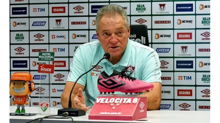 FOTO: MAILSON SANTANA/FLUMINENSE FC/DIVULGAÇÃO - Abel Braga: técnico abriu o jogo após rumores de saída do Flu