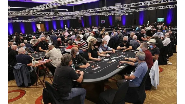 Salão do cassino Enjoy em Punta del Leste (Foto: Reprodução instagram oficial Enjoy Poker Punta)