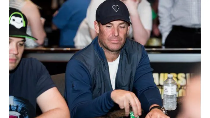 Shane Warne, craque do críquete e ex-embaixador do poker (Foto: PokerNews)