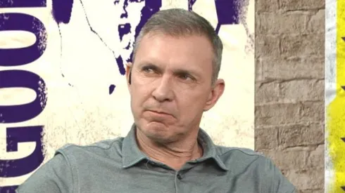 Velloso durante o programa Donos da Bola. Foto: Reprodução/TV Bandeirantes