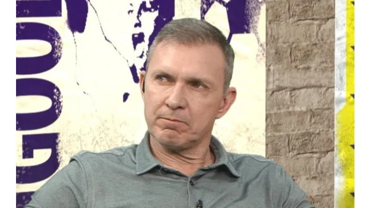 Velloso durante o programa Donos da Bola. Foto: Reprodução/TV Bandeirantes