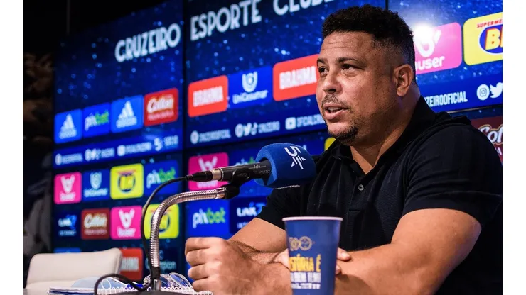 Foto: (Flickr Oficial Cruzeiro/Gustavo Aleixo/Cruzeiro) - Ronaldo explicou como pretende investir a premiação da Copa do Brasil no Cruzeiro