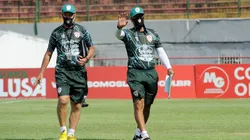 Sérgio Soares, treinador da Portuguesa (Foto: Dorival Rosa/Portuguesa)