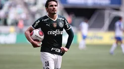 Foto: Ettore Chiereguini/AGIF - Raphael Veiga marcou o gol da vitória sobre o Santo André