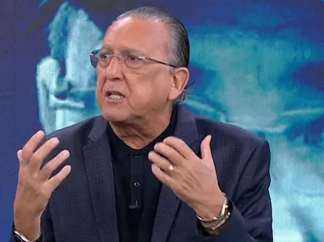 "Tinha obrigação"; Galvão Bueno 'pistola' com titular do Flamengo