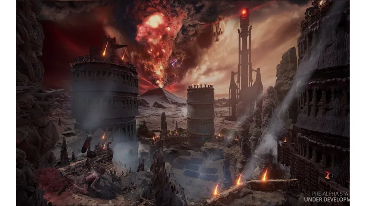 Imagem do jogo The Lord of the Rings: Gollum
