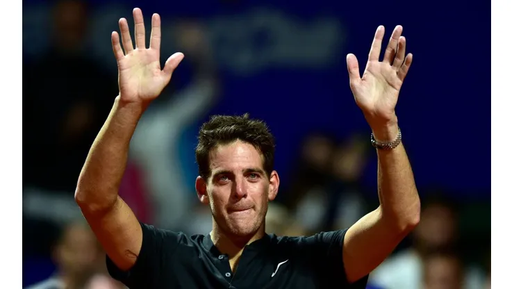Del Potro em seu último jogo na Argentina