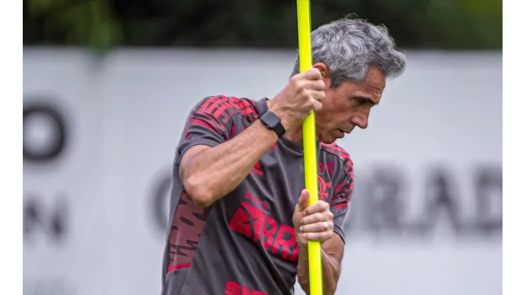 Paulo Sousa não terá todos os jogadores da equipe principal disponível - Foto: Paula Reis / Flamengo