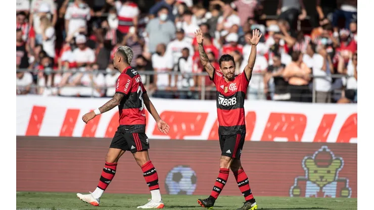 Michael deixou o Flamengo após grande temporada em 2021; atacante estreou pelo Al Hilal com goleada no Mundial de Clubes