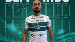 Reprodução/Coritiba - Thonny Anderson é o sétimo reforço do Coritiba para 2022