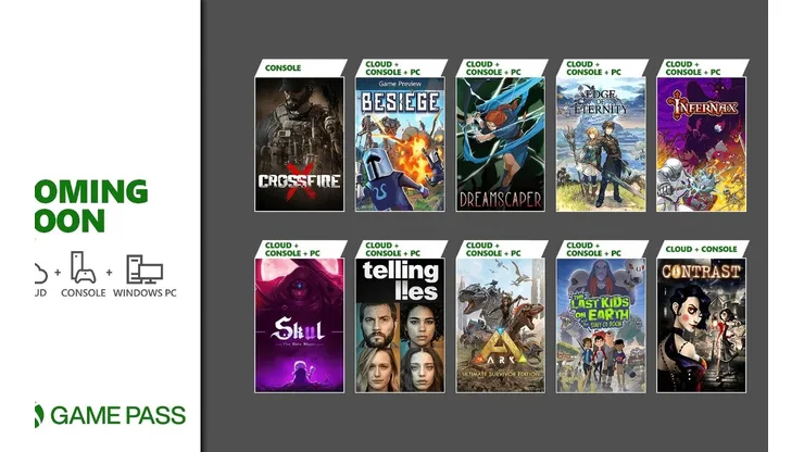 Xbox Game Pass receberá Contrast, Telling Lies, Ark e Edge of Eternity em fevereiro