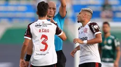- Rodrigo Caio ao lado de Andreas Pereira