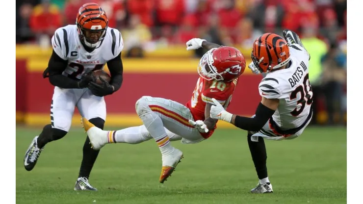 Jamie Squire/Getty Images/ Bengals derrotam Chiefs de virada e voltam ao Super Bowl desde 1989