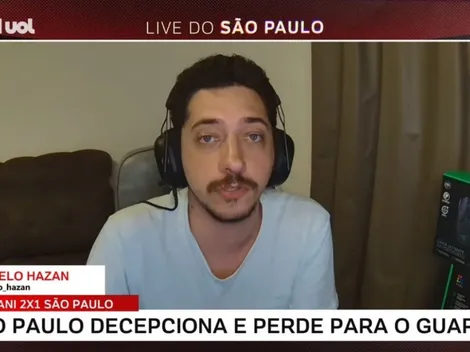 Hazan abre o jogo e opina sobre novato que se destacou em estreia pelo SPFC