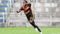 Foto: Paulo Binda/Manauara EC | Patrick Vieira foi o autor do gol da sua equipe, no empate por 1 x 1