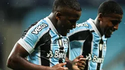 Foto: Divulgação/Grêmio - Elias e Guilherme Guedes: em alta com o presidente