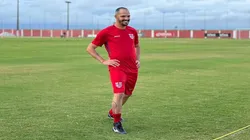 Nathalia Lopes/Ascom CRB - Anselmo Ramon, atacante do CRB