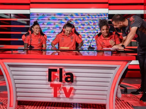 Titular na Seleção Brasileira de Tóquio, Duda e mais uma são apresentadas no Flamengo feminino