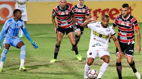 Foto: Rafael Vieira/AGIF - Artilheiro pelo Atlético-CE, Olávio vai jogar no Campinense em 2022