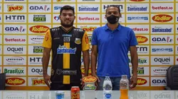 Victor Gonçalves/Grêmio Novorizontino - Bruno Silva, atacante do Novorizontino