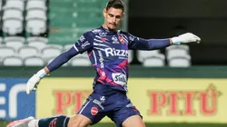 Foto: (Robson Mafra/AGIF) - Georgemy concedeu entrevista coletiva nesta quarta (19) no Vila Nova