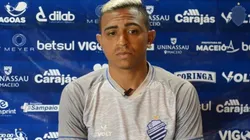 Luiz Henrique revela ter seu caminho ligado ao CSA desde sua infância e vibra:"Feliz de estar aqui"