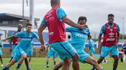 Foto: Flickr Avaí - Jogadores durante o treino desta terça