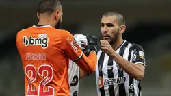 Foto: Pedro Souza/Atlético - Junior Alonso deixou o Atlético rumo à Rússia e Nathan também é assediado por clubes do Velho Continente