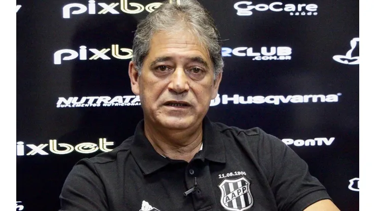 Marco Antônio Eberlin, presidente da Ponte (Foto: Reprodução/Twitter @aapp_oficial)