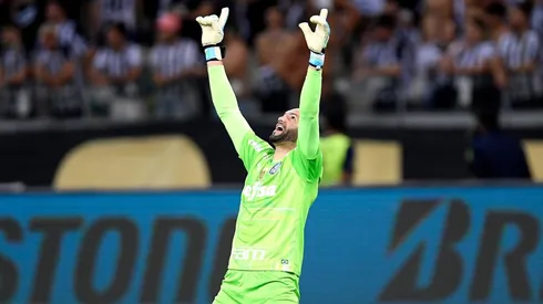 Douglas Magno - Pool/Getty Images - Weverton, goleiro do Palmeiras