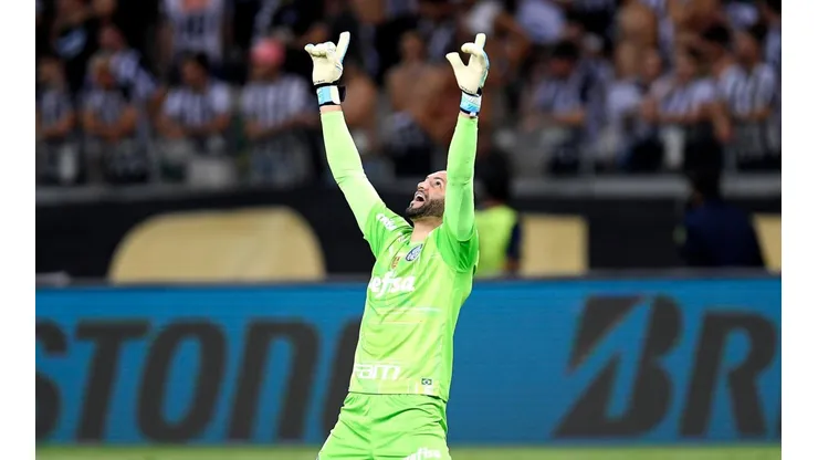 Douglas Magno - Pool/Getty Images - Weverton, goleiro do Palmeiras