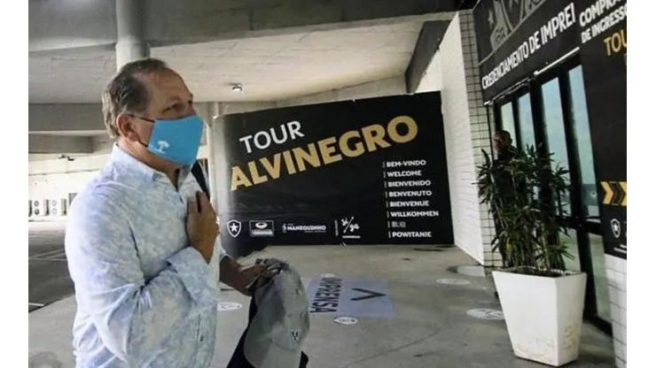 Foto: Vitor Silva/BFR - John Textor veio ao Brasil para acertar com o Botafogo