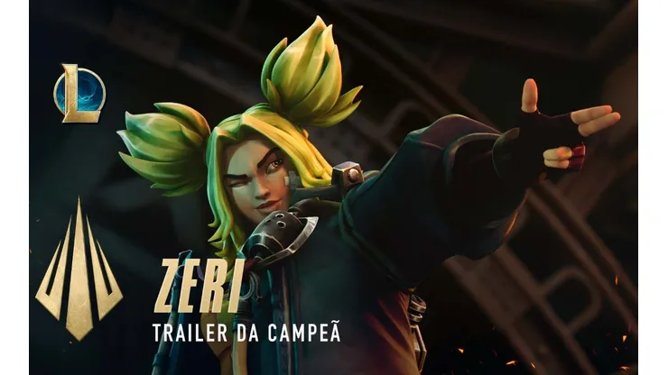 LoL: Zeri, a Faísca de Zaun, é revelada em trailer